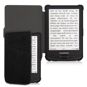 

Smart Case for Pocketbook 616/627/632 e-Books,Pocketbook Touch Lux4/Basic Lux2/Touch HD3 PU Leather Slim fit Soft TPU Shell Cove