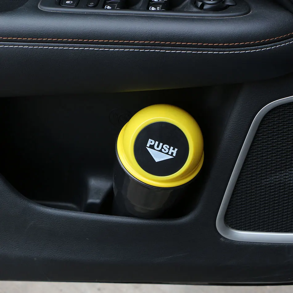 

Zlord Car Trash Can Garbage Dust Box for Renault Koleos Kadjar Samsung QM5 QM6 for Volvo S40 S60 S80 XC60 XC90 V40 V60
