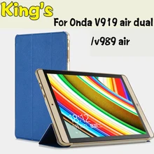 อัลตร้าบางpuปกcaseสำหรับonda v919อากาศch/v919 3กรัมอากาศแบบdual b oot,สำหรับonda v989อากาศo ctaหลัก9.7นิ้วcaseรุ่นใหม่(China)
