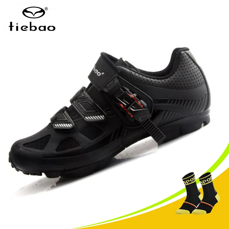 

Tiebao cycling shoes sapatilha ciclismo mtb bicycle Riding racing mountain bike sneakers professional self-locking Shoes