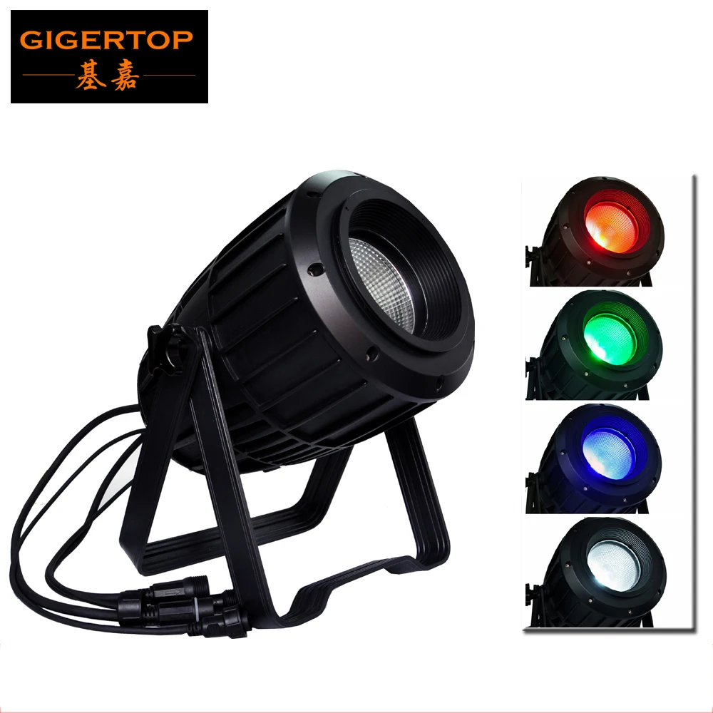 

TIPTOP MINOS RGBW Waterproof Aluminum COB Led Par Light Wireless 2.4G 200W Tyanshine COB DMX 7/10 Channels Toughened glass Lens