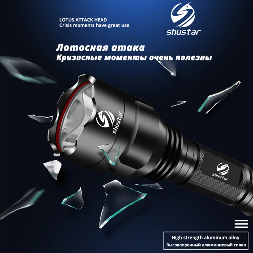 Cheap Powerful LED Bicycle light Waterproof 5 lighting modes bike light Suitable for Night riding Powered by 18650 battery 4