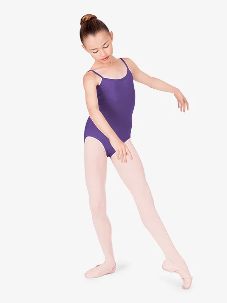 Kids Camisole Cotton Dance Leotard (9)