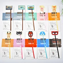 Creative Kawaii Magnetic Bookmarks Cute Cartoon Rabbit Cat Book Markers For Kids School Supplies Free Shipping 848
