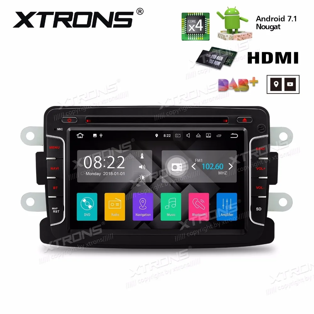 Discount 7" Android 7.1 Nougat OS Car DVD for Dacia Duster 2011-2017 & Sandero 2012-2017 & Lodgy 2012-2017 with Multi-Window View Support 1