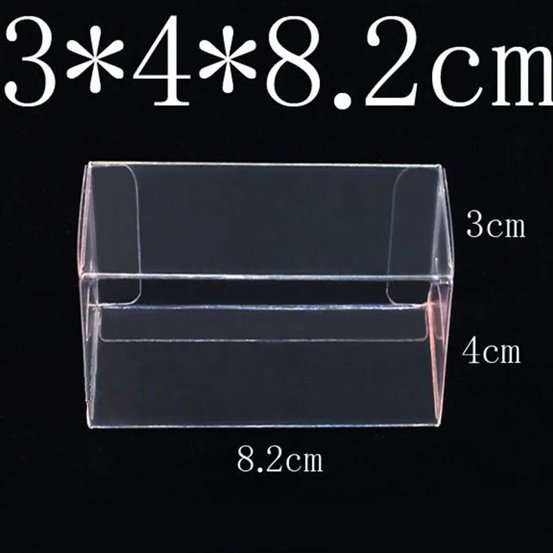 82*40*30 مللي متر PVC واضح علبة الثقاب تومي سيارات لعبة نموذج 1/64 TOMICA العجلات الساخنة الغبار واقية عرض صندوق واقي 100 قطعة