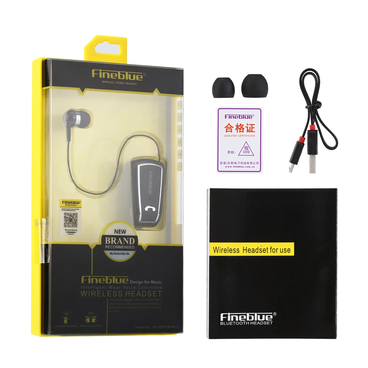 Fineblue F-V3 V3 Bluetooth 4,1 Беспроводные стерео Bluetooth наушники-вкладыши мини гарнитура для iPhone samsung tablet Bluetooth FV3