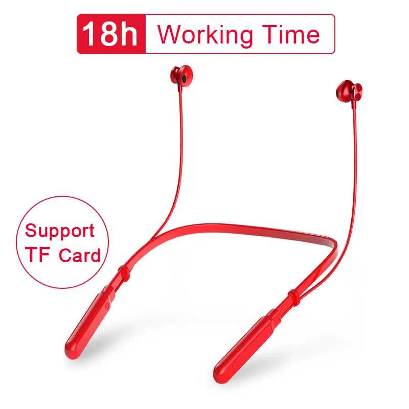 

Bluetooth Earphone Wireless headphone Magnet Earbuds Support TF Card With Mic Stereo Auriculares Bluetooth Earpiece for Phone