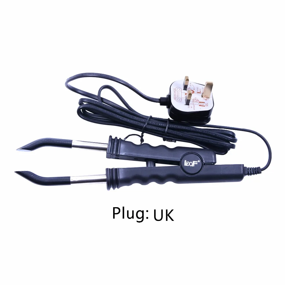 Professional Heat Constant FLAT PLATE Fusion Hair Extension Keratin Bonding Salon Tool Heat Iron Wand hair extension tool