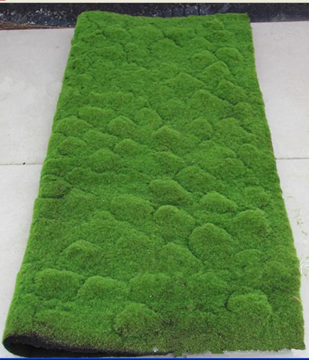 Betere 1 m * 1 m kunstmatige groen mos tapijt moss muur bron materiaal DX-47