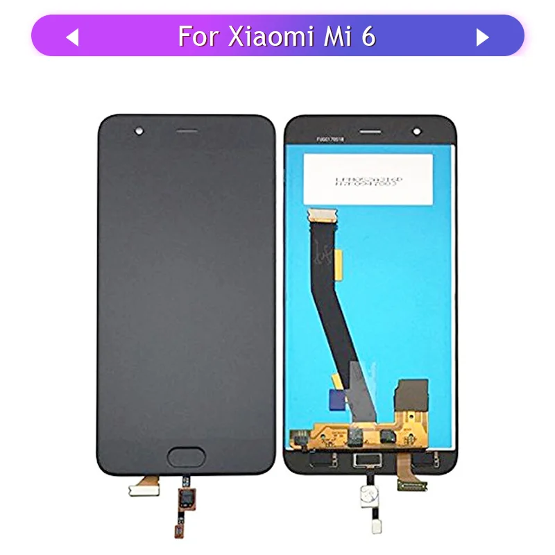 Экран для Xiaomi Mi 6 Mi6 ЖК-дисплей сенсорный экран сборка стеклянная панель