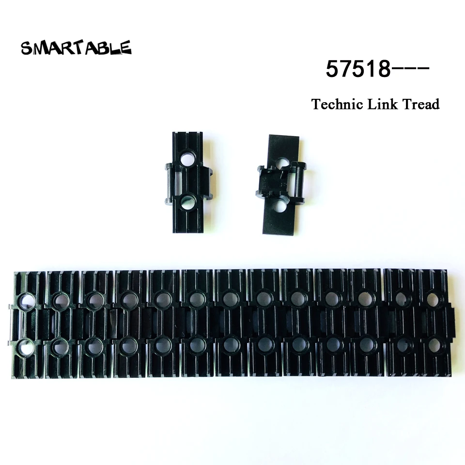 

Smartable MOC Technic Link Tread Building Block Parts set Toys Compatible technic 57518 50pcs/lot