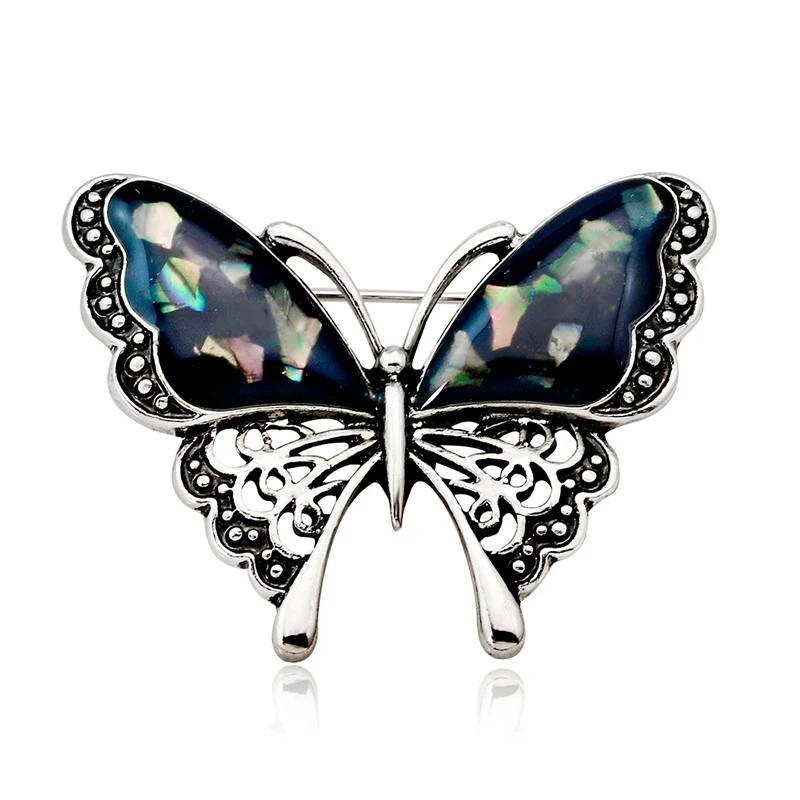 

Corsage Brooch Pin Alloy Butterfly Jewelry Decoration Accessories For Coat Dress Scarf HSJ88