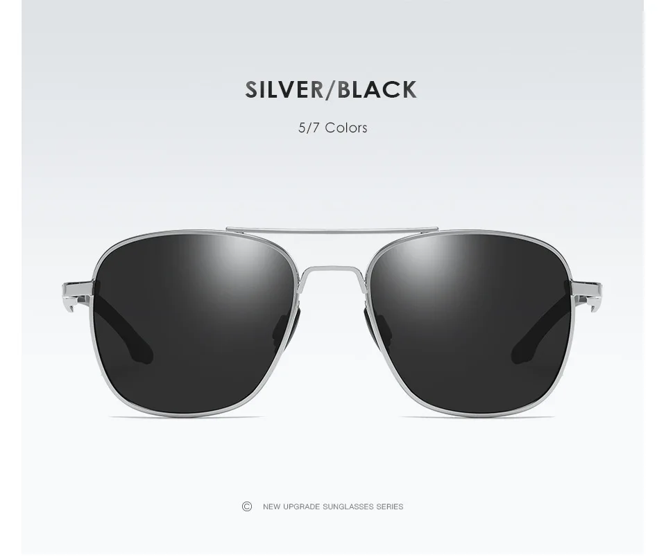 Новые солнцезащитные очки для вождения поляризованные солнцезащитные очки красочные поляризаторы Модные солнцезащитные очки Для мужчин для вождения A560 - Название цвета: Серый