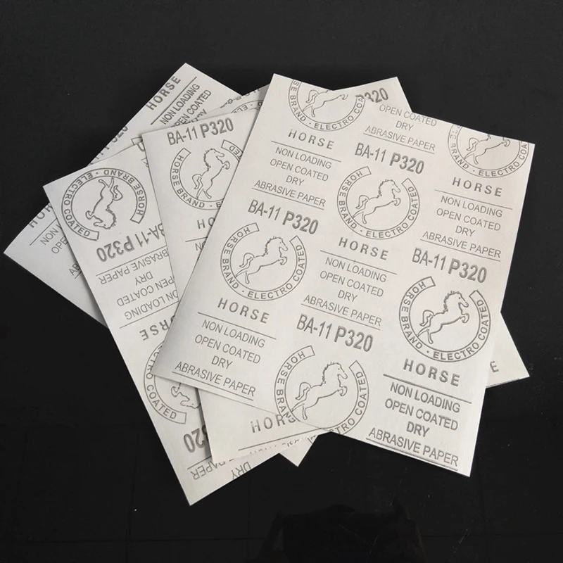 

Polishing Sanding Dry Abrasive Sandpaper Paper Sheets Surface Finishing Made Grit P120/150111
