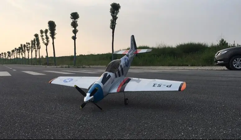 Новое поступление DIY пробкового дерева 1200 мм размах крыльев P51 rc самолет warbird