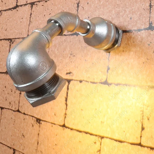 

Retro 3W LED Wall Sconce Lamp Fixture Water Faucet Light Industrial Antique Vintage Pipe Studio Aisle