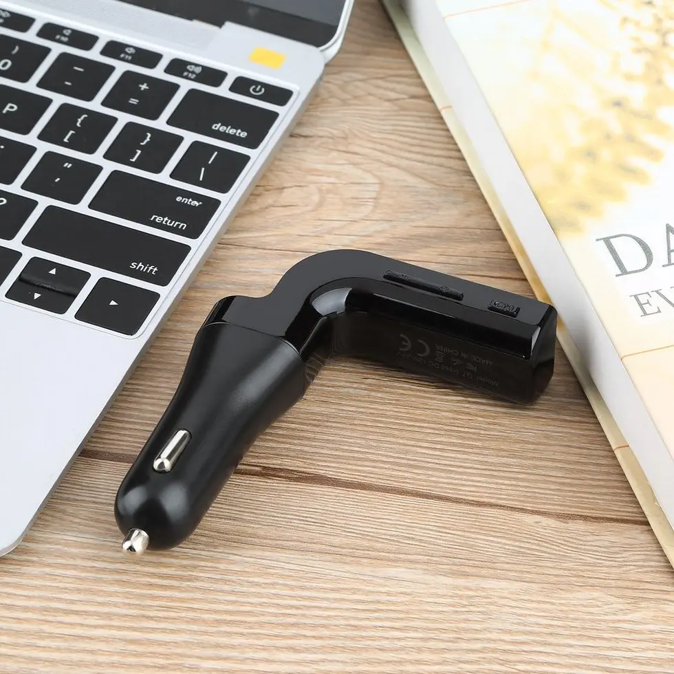

5PCS Wireless Hands-free Bluetooth FM Transmitter Modulator Car Kit MP3 Player USB