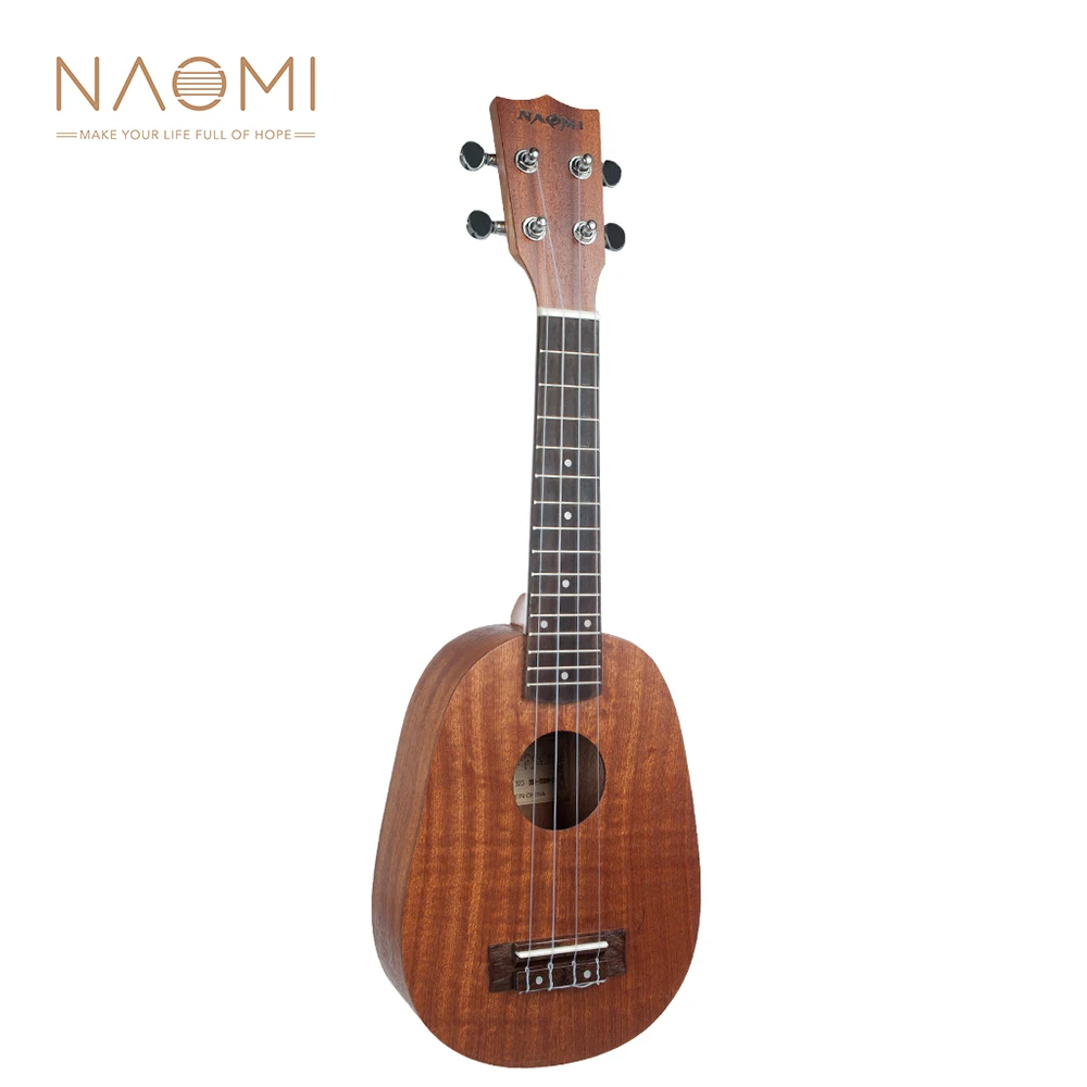 

NAOMI New Product 21/23/26 Pineapple Soundtrack Ukulele Rose Xylophone Code Suitable for Beginners Guitar Instruments