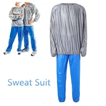 Унисекс Фитнес потеря веса стройнее ПВХ бодибилдинг одежда для похудения сауна костюм Тренировки Упражнения Тренажерный зал ткань