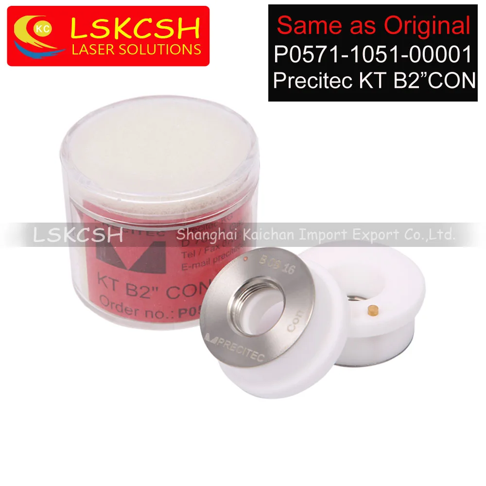 LSKCSH 2018 Year New Precitec Ceramic /Nozzle Holder KT B2 CON P0571-1051-00001 Same as Original quality for Precitec laser Head