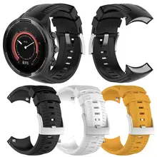 Новые силиконовые замена ремешок для SUUNTO 9 Баро мультиспорт Смарт-часы Smart аксессуары