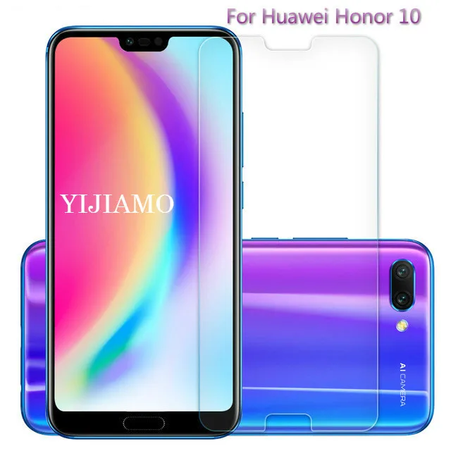 Защитное закаленное стекло для телефона Huawei Honor 10 стеклянная крышка Hauwei Honor10