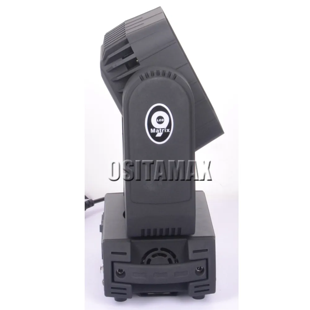 4 шт. 9x12 Вт rgbw 4в1 dj матрица blinder led аудитория перемещение головы мыть освещение