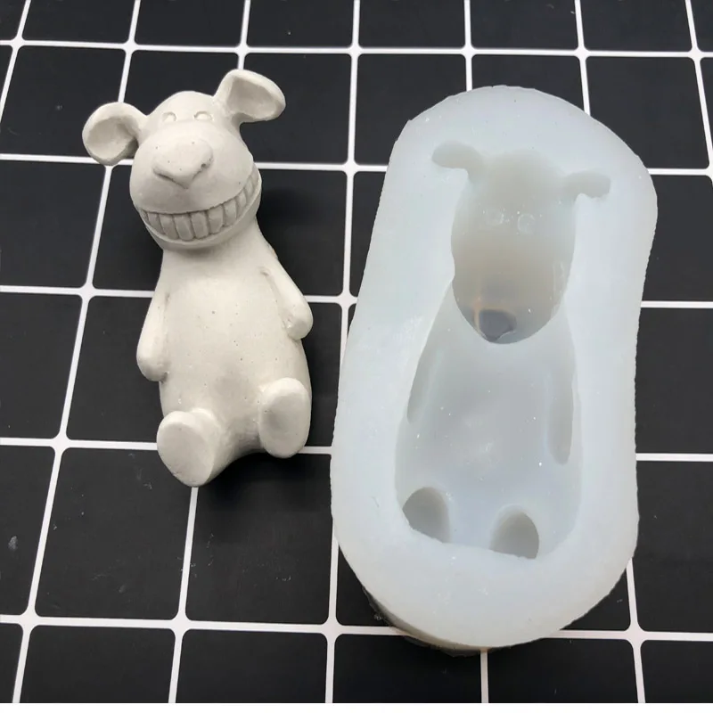 Aouke Bear Bunny Dog силиконовая форма «сделай сам» помадка форма для торта, Мусса инструмент для шоколадных конфет