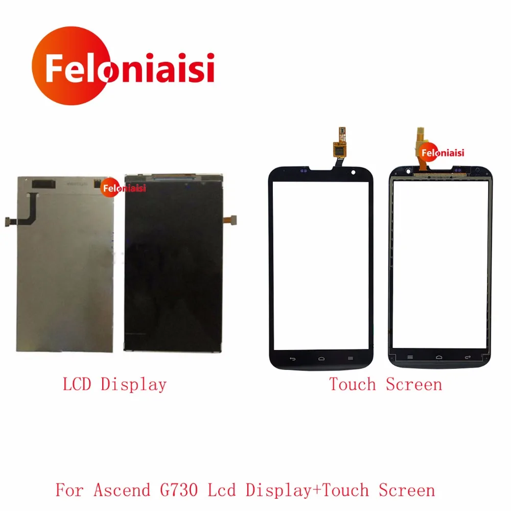 Высокое качество 5 ''для huawei Ascend G730 ЖК Дисплей с Сенсорный экран планшета