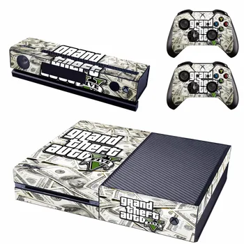 

Grand Theft Auto V GTA 5 Skin Sticker Decal For Microsoft Xbox One Console and 2 Controllers For Xbox One Skins Stickers Vinyl
