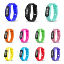 Спортивные смарт-наручные часы с шагомером, браслет, дисплей, фитнес-датчик, трекер, цифровой ЖК-дисплей, шагомер, бег, шаг, ходьба, счетчик калорий