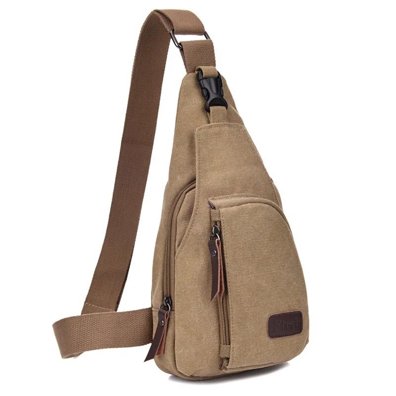 

2018 New Fashion Man Shoulder Bag Men Canvas Messenger Bags Casual Travel Military Bag