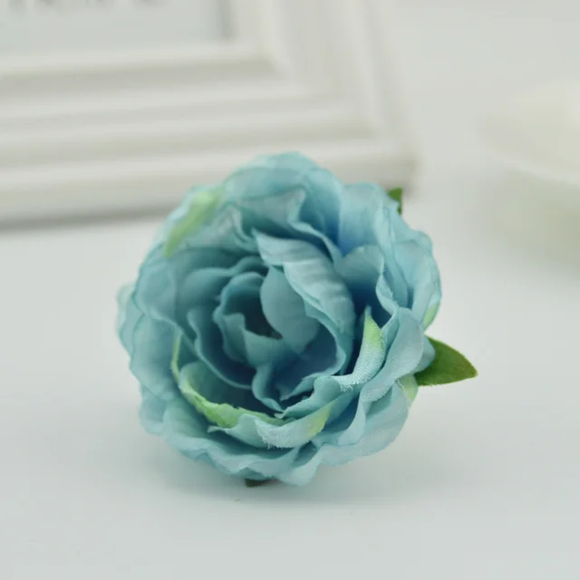 5pcs artificial plastic flowers cheap for wedding home Decora bridal