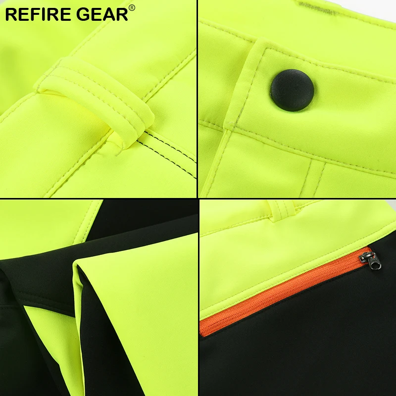 ReFire Gear invierno al aire libre Soft Shell pantalones hombres cálidos a prueba de viento transpirable Camping polar pantalones masculinos senderismo Pantalones deportivos ReFire Gear invierno al aire libre Soft Shell pantalones hombres cálidos a prueba de viento transpirable Camping polar pantalones masculinos senderismo Pantalones deportivos