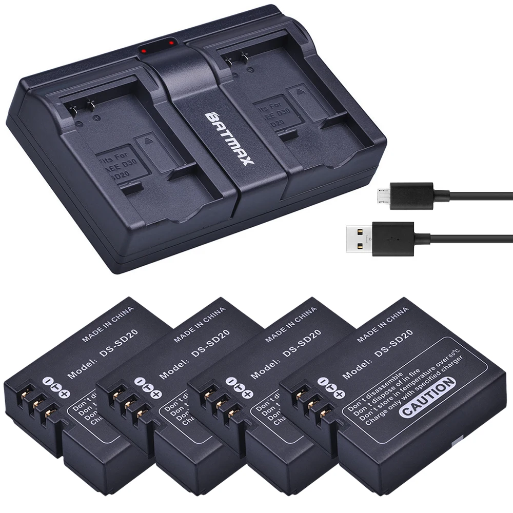 USB Carregador Duplo para AEE Magicam SD18