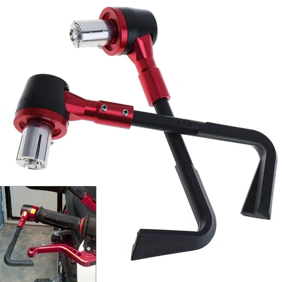 1 Pair CNC Aluminum Motorcycle Moto Motocross Brake Lever Guards Hand