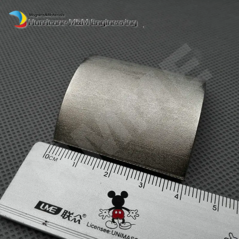 NdFeB Магнитная дуга OR25xIR20.20x116degreex40 мм моторный магнит для генераторов ветровой