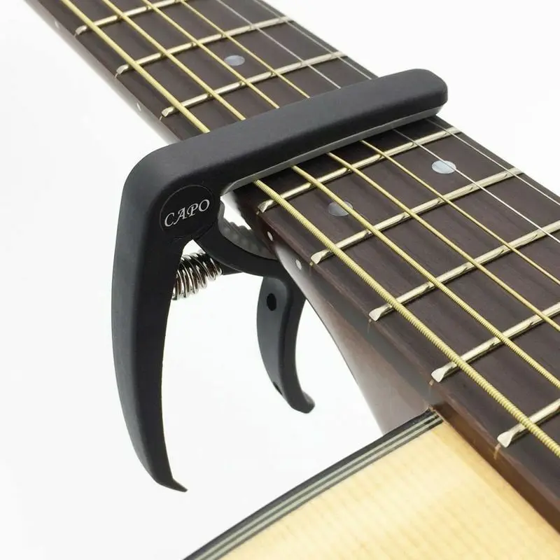

Plastic Guitar Capo Electric Guitar Tuning Clamp Musical Instrument Accessory