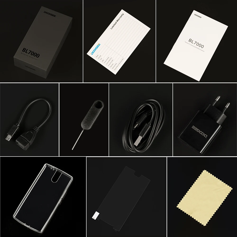 DOOGEE BL7000 5 &quotмобильный телефон FHD Android 7 0 mtk6750t восемь ядер 4G B 6 двойной 13MP Камера 7060