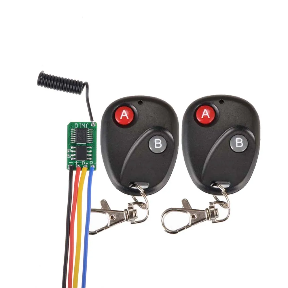

3V-5V 1CH Micro Contactless RF Remote Switch Low Standby Current Wireless Switch Mini Battery Power Supply Remote Switch