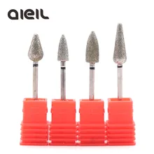Сверло для ногтей алмазный резак для Электрический маникюр ногтей дрель фрезы для фрезерного станка маникюр ногтей сверлильный станок