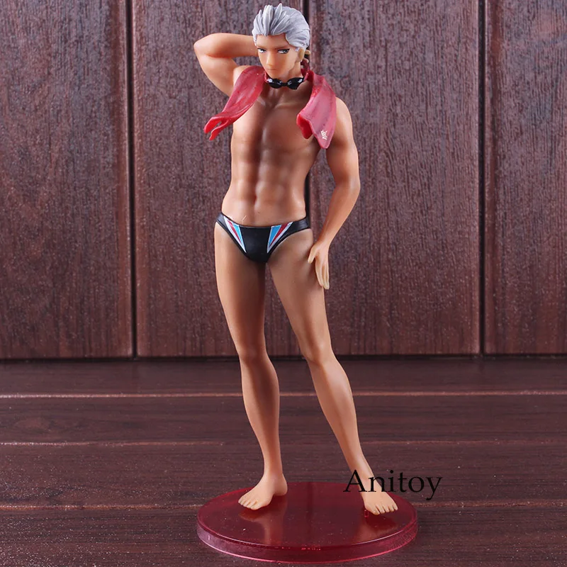 Fate/EXTELLA No Name Emiya Shirou Gilgamesh Mumei Black Swimmer Ver. 1/8 Масштаб ПВХ фигурка Коллекционная модель игрушки 22,5 см