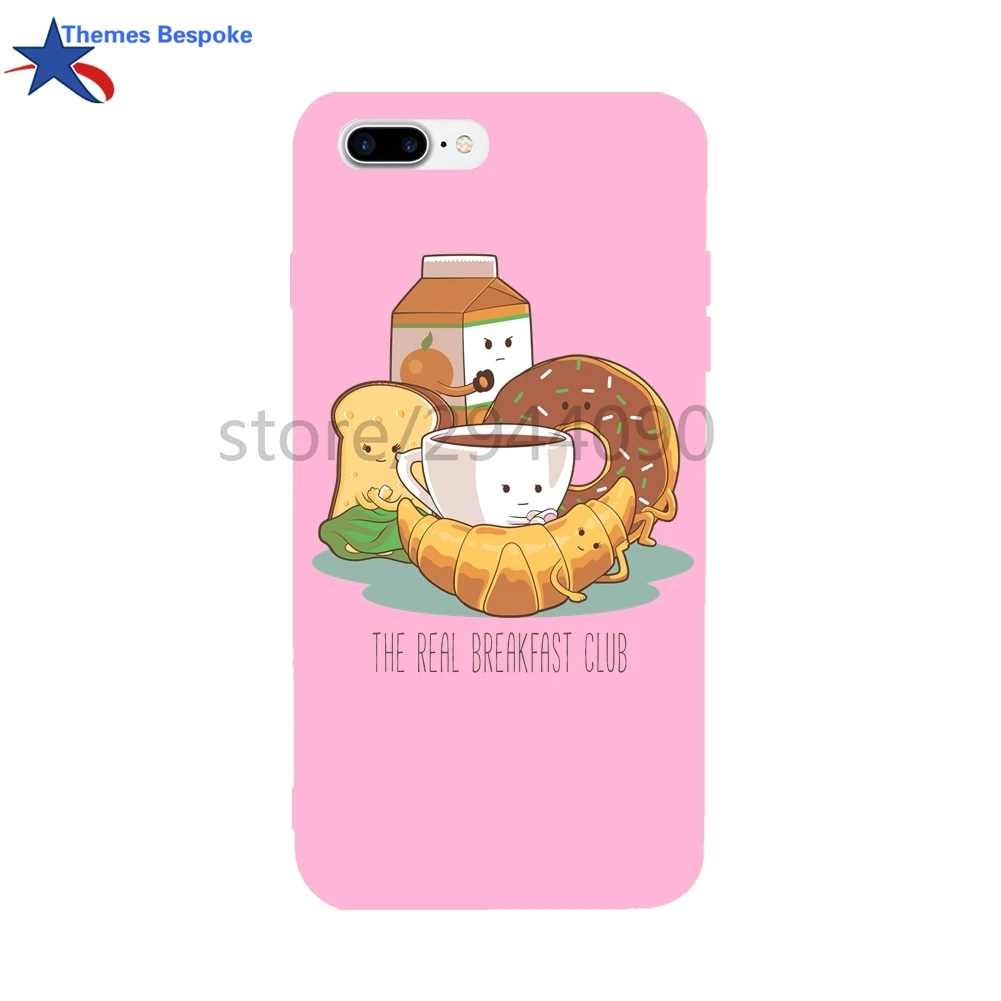 Customized Print For IPhone8/8Plus/X Breakfast Club Case Cover Thin Back IPhone 7 7Plus 6 6s Plus |
