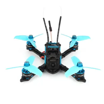 

HGLRC XJB-145MM FPV Racing Drone with OSD Omnibus F4 28A 2-4S Blheli_S ESC 25/100/200/350mW Switchable VTX BNF Version