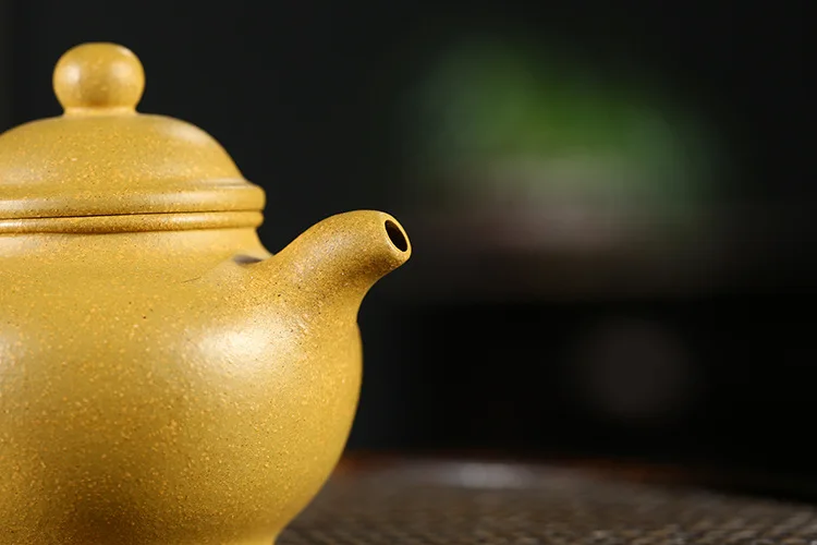 Yixing фиолетовый песок бутылка все сырье ручной работы Шахта Золотая секция, глина бутылка для хранения чая бутылка кунгфу Чайный горшок