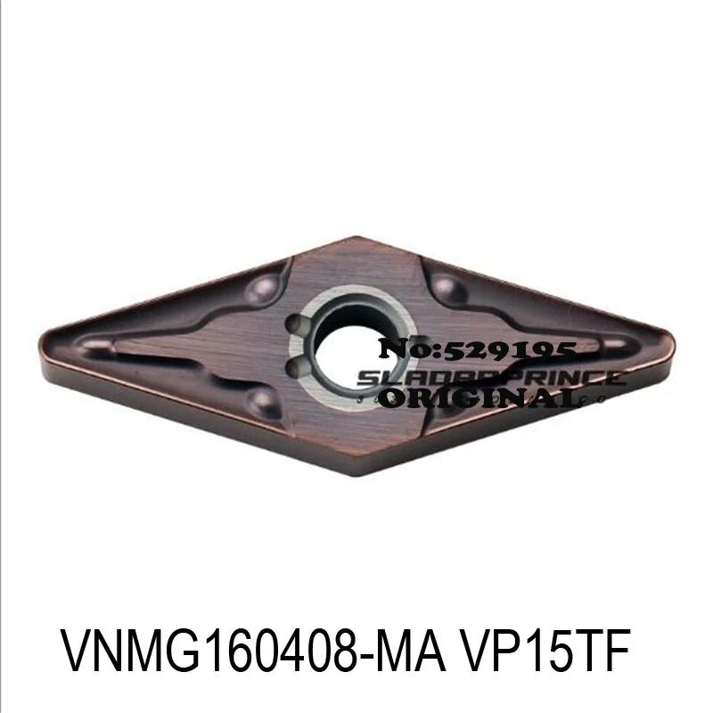 VNMG 160404-MA Grade VP15TF Carbide Inserts 10 pcs MITSUBISHI VNMG 331-MA 