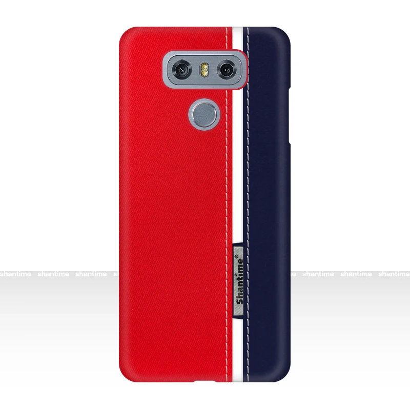 Роскошный чехол из искусственной кожи для LG V20, Модный Цветной чехол для телефона LG G6, деловой чехол для LG G5, чехол - Цвет: Red