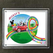 Рекламный дисплей led A2 размер кристалл LED lightbox кадр