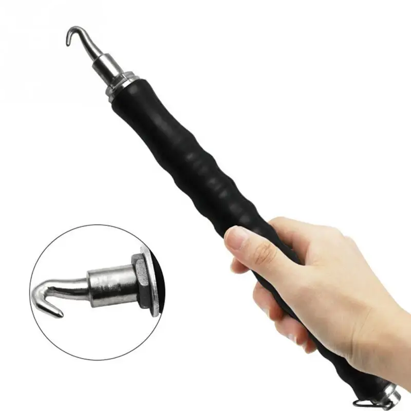 

Carbon steel + Plastic Rebar Concrete Tie Automatic Wire Binding Hook Metal Straight Pull Wire Tied Hook high quality